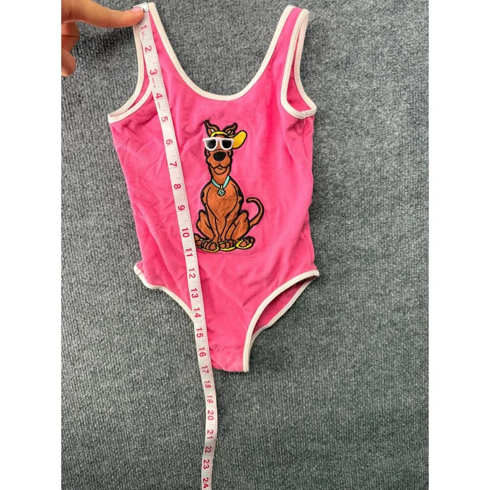 Vintage 1999 Warner Bros Scooby Doo One Piece Swimsuit Girl's Small (6/6X)